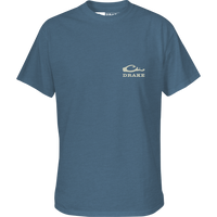 Thumbnail for Youth Retro Ringneck SS Tee - Blue Shadow