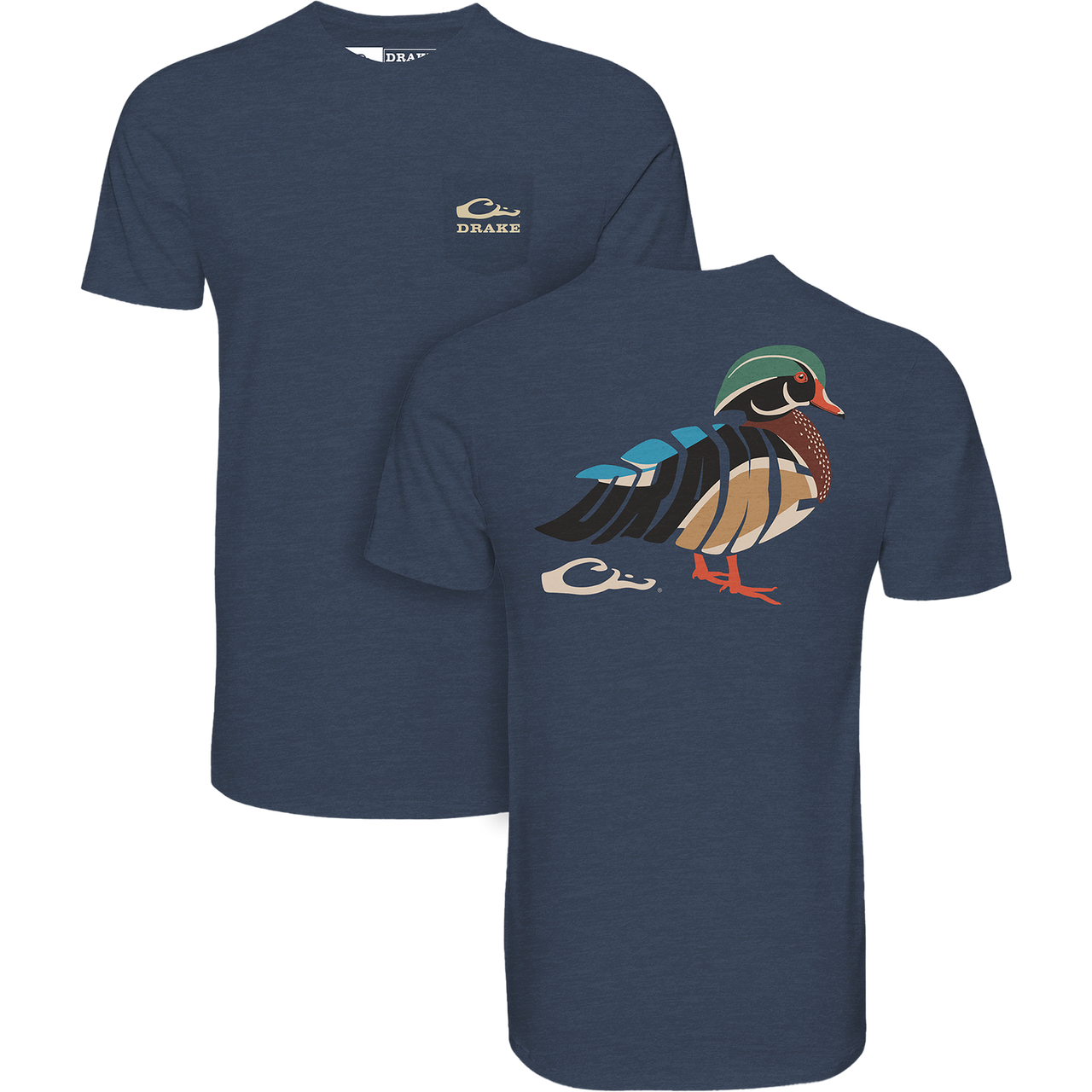 Woodie Short Sleeve T-Shirt - Spellbound Blue