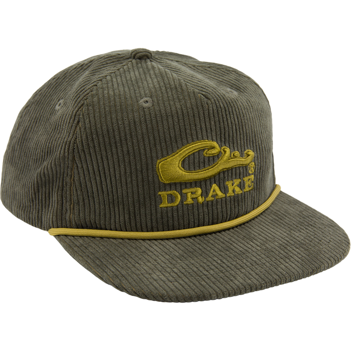 Drake X Lost Hat Goat Rope Corduroy Rope Cap - Mud Brown