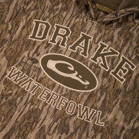 Thumbnail for Drake MST Performance Logo Fleece-Lined Camo Hoodie - Bottomland