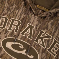 Thumbnail for Drake MST Performance Logo Fleece-Lined Camo Hoodie - Bottomland
