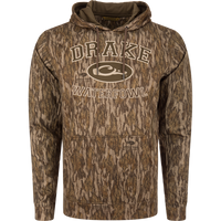Thumbnail for Drake MST Performance Logo Fleece-Lined Camo Hoodie - Bottomland