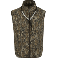 Thumbnail for MST Camo Camp Fleece Vest - Bottomland