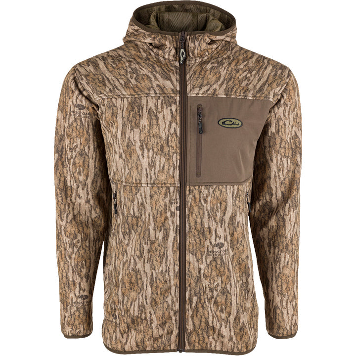 Technical Performance Fleece Full Zip Jacket - Bottomland