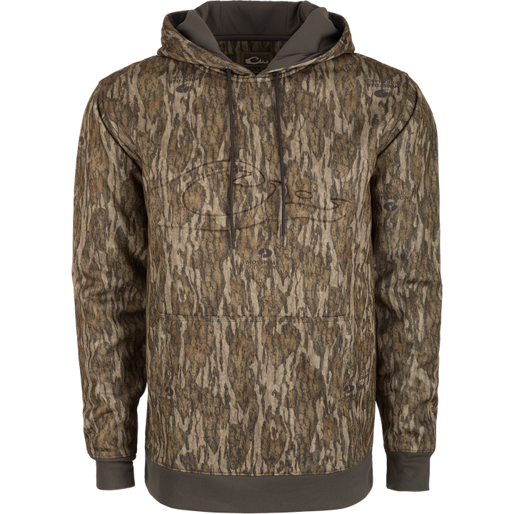 Back Eddy Embossed Bottomland Hoodie