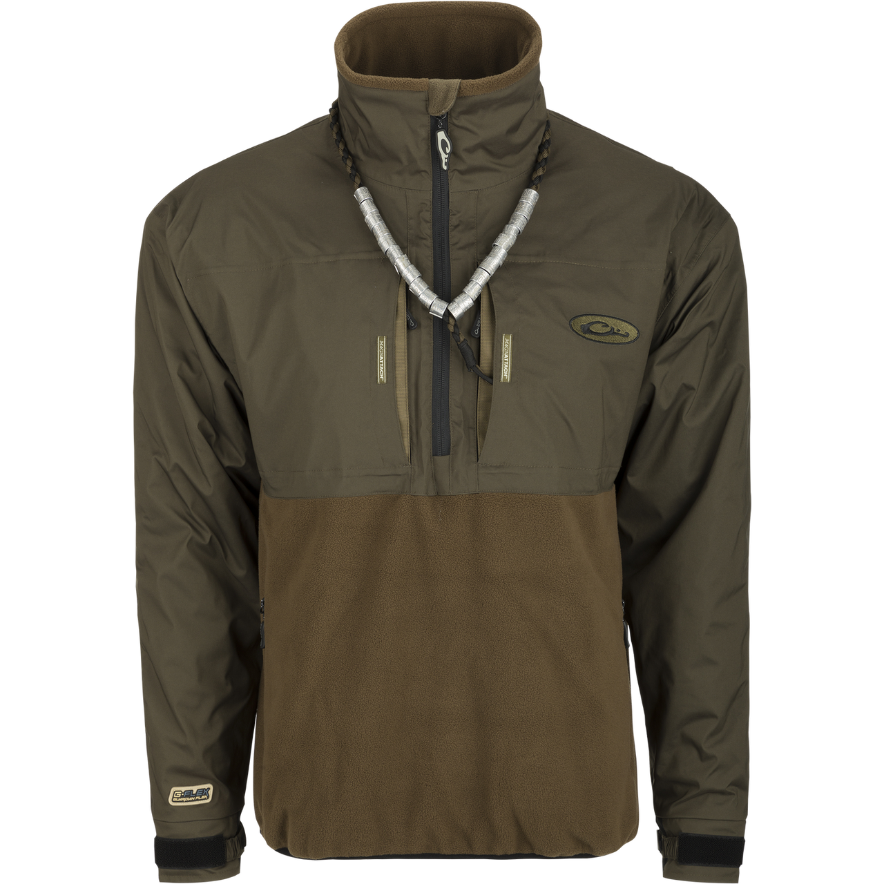 Guardian Flex Fleece Eqwader Quarter Zip - Green Timber