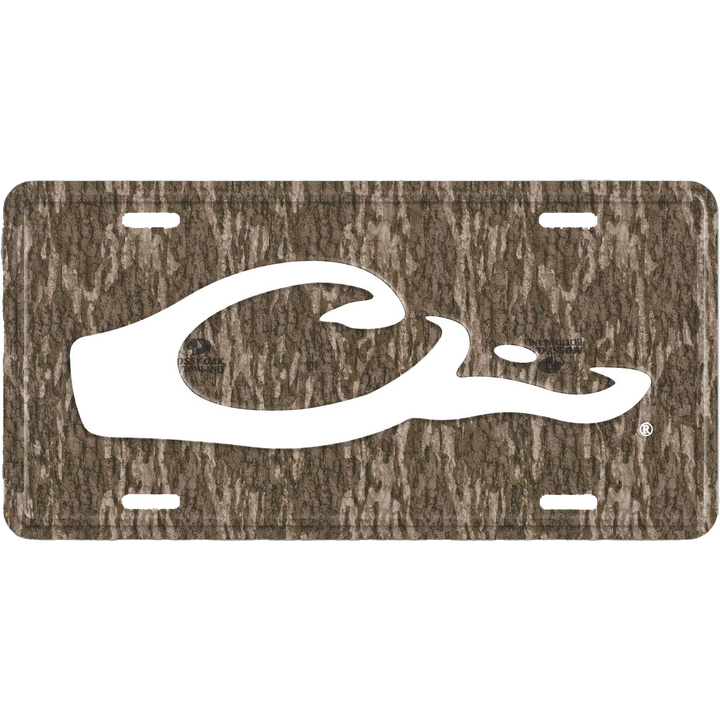 Drake Head License Plate - Bottomland