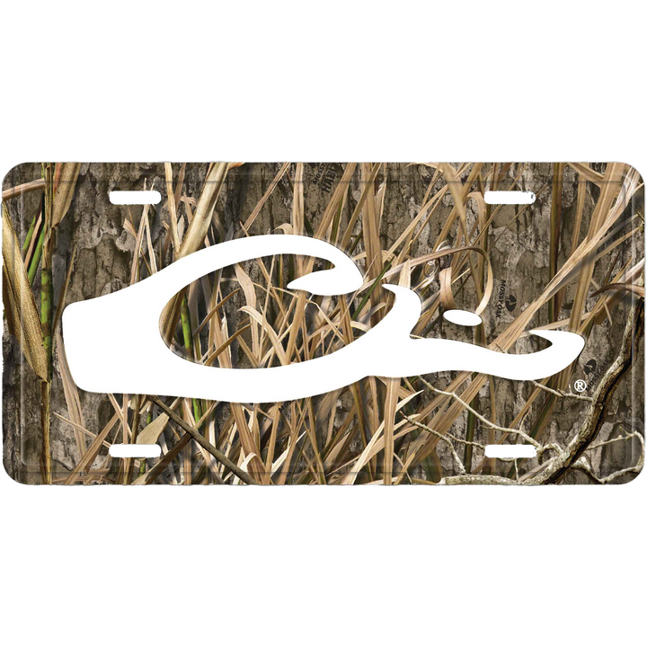 Drake Head License Plate - Habitat