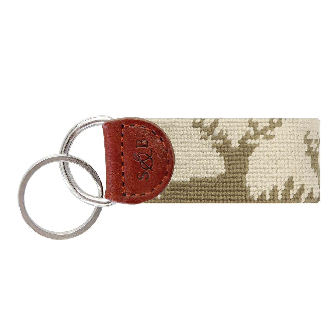 Deer Hunting Key Fob - Khaki