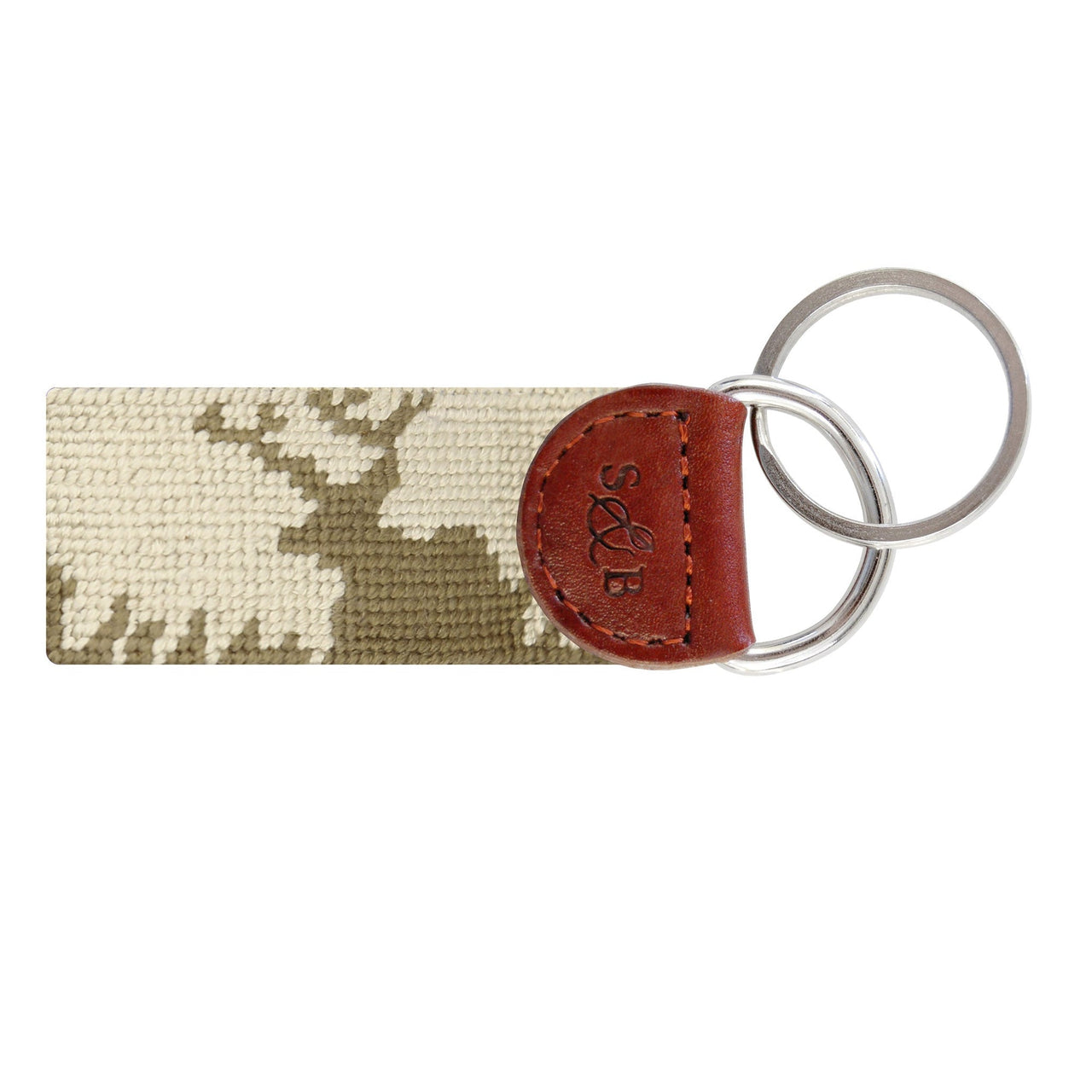 Deer Hunting Key Fob - Khaki