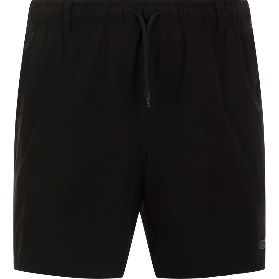 Performance 6 inch Dock Shorts - Caviar Black