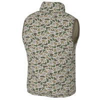 Thumbnail for Duck Down Reversible Vest - Duck Camo