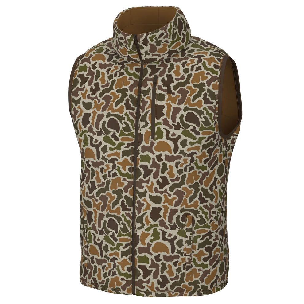 Duck Down Reversible Vest - Localflage Vintage