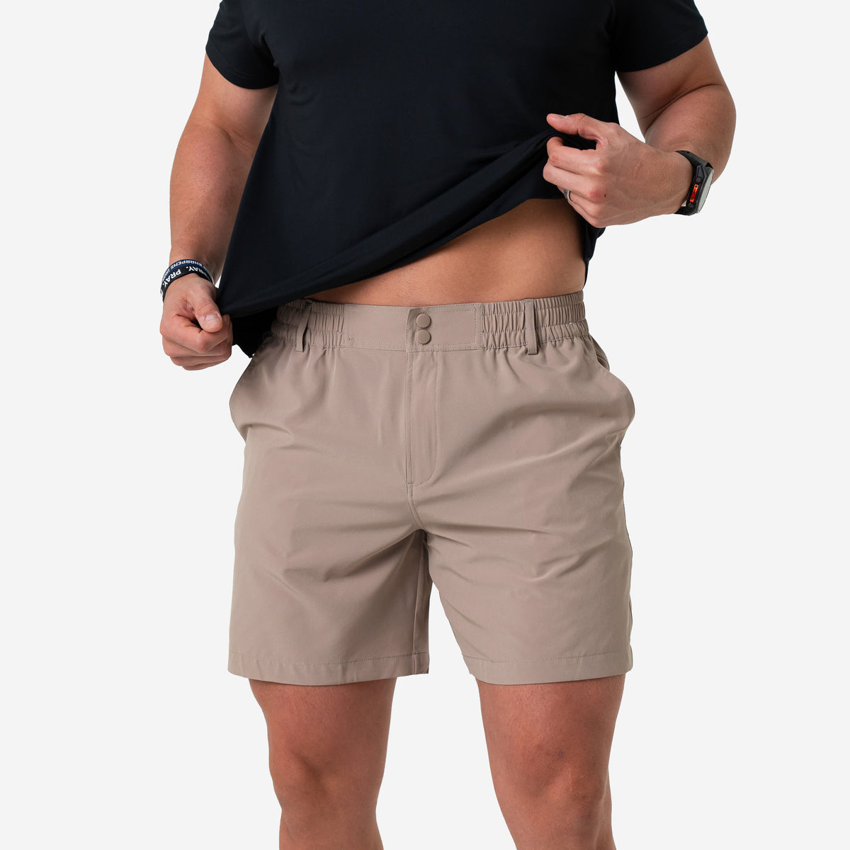 Everyday Short 5.5" - Cobblestone Khaki - Duck Hunt Pocket