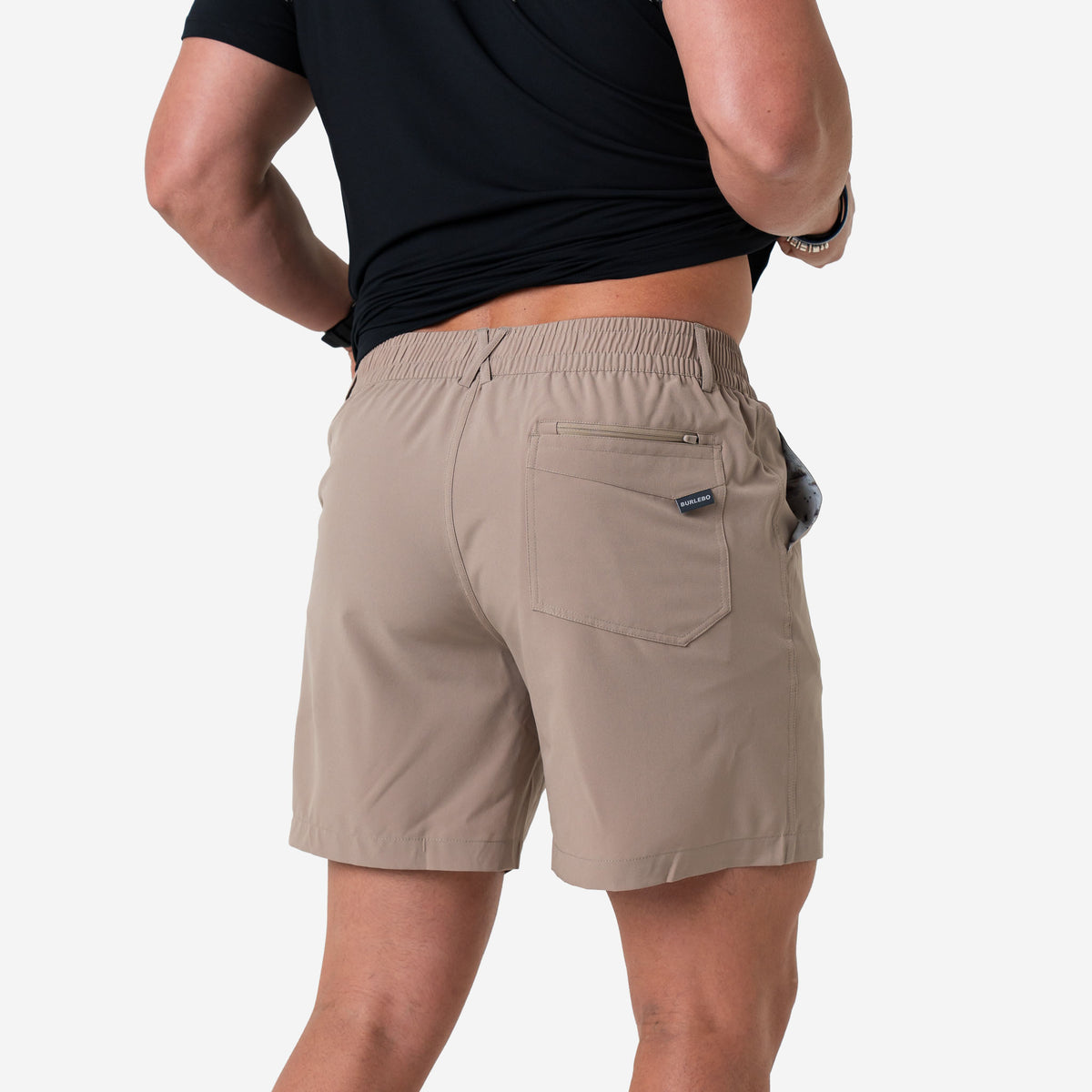 Everyday Short 5.5" - Cobblestone Khaki - Duck Hunt Pocket