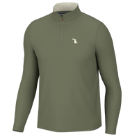 Thumbnail for Bentley Quarter Zip - Marsh Green