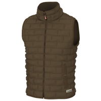 Thumbnail for Brick Quilted Vest - Mocha