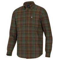 Thumbnail for Frazer Stretch Flannel - Rust/Green/Brown