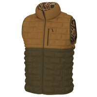 Thumbnail for Duck Down Reversible Vest - Old School Camo