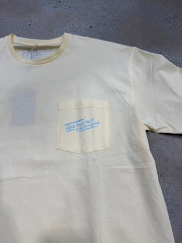 Southern Casanova Georgia Shady State SS Tee - Yellow