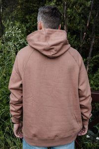 Thumbnail for Burlebo Fleece Hoodie - Heather Brown