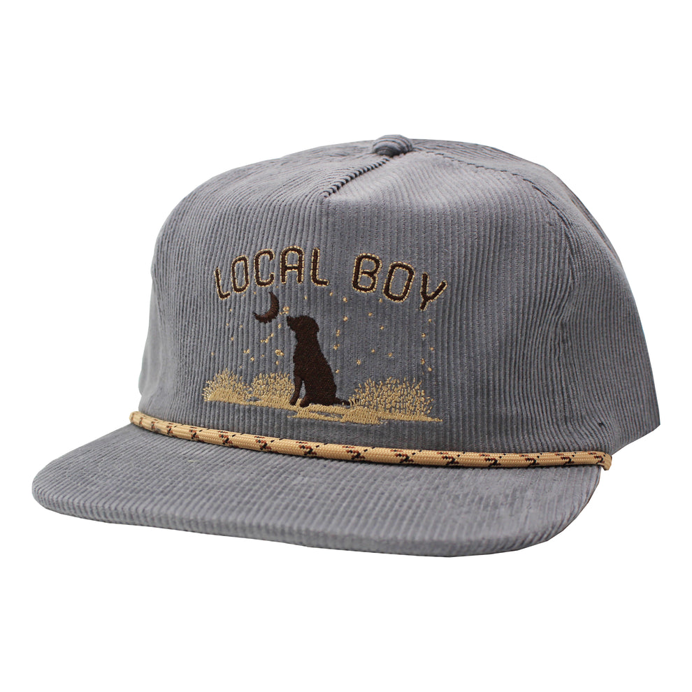 Desert Dog Corduroy Rope Cap - Faded Slate