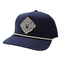 Thumbnail for Youth Diamond Lab Perforated Rope Cap - Dark Navy