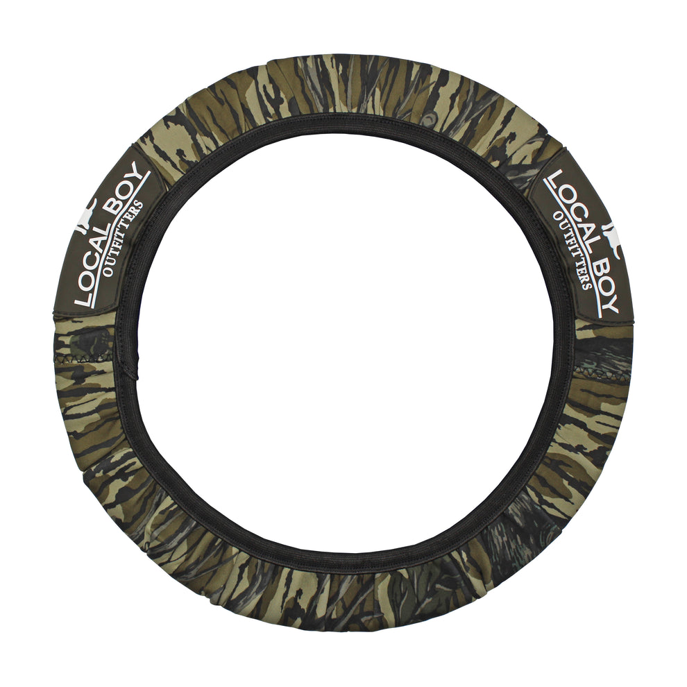 Local Boy Steering Wheel Cover - Tree Stand