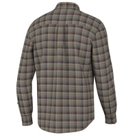 Thumbnail for Gardner Stretch Flannel - Tan/Garnet/Navy