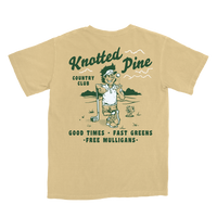 Thumbnail for Free Mulligans Short Sleeve T-shirt - Yellow