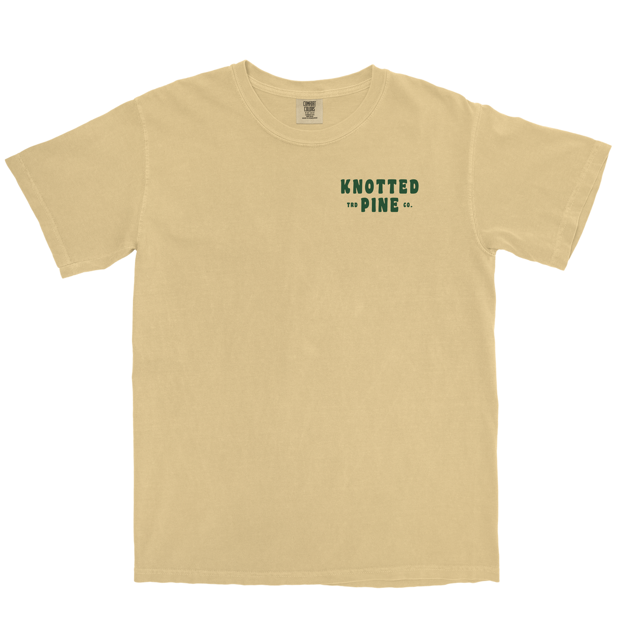 Free Mulligans Short Sleeve T-shirt - Yellow