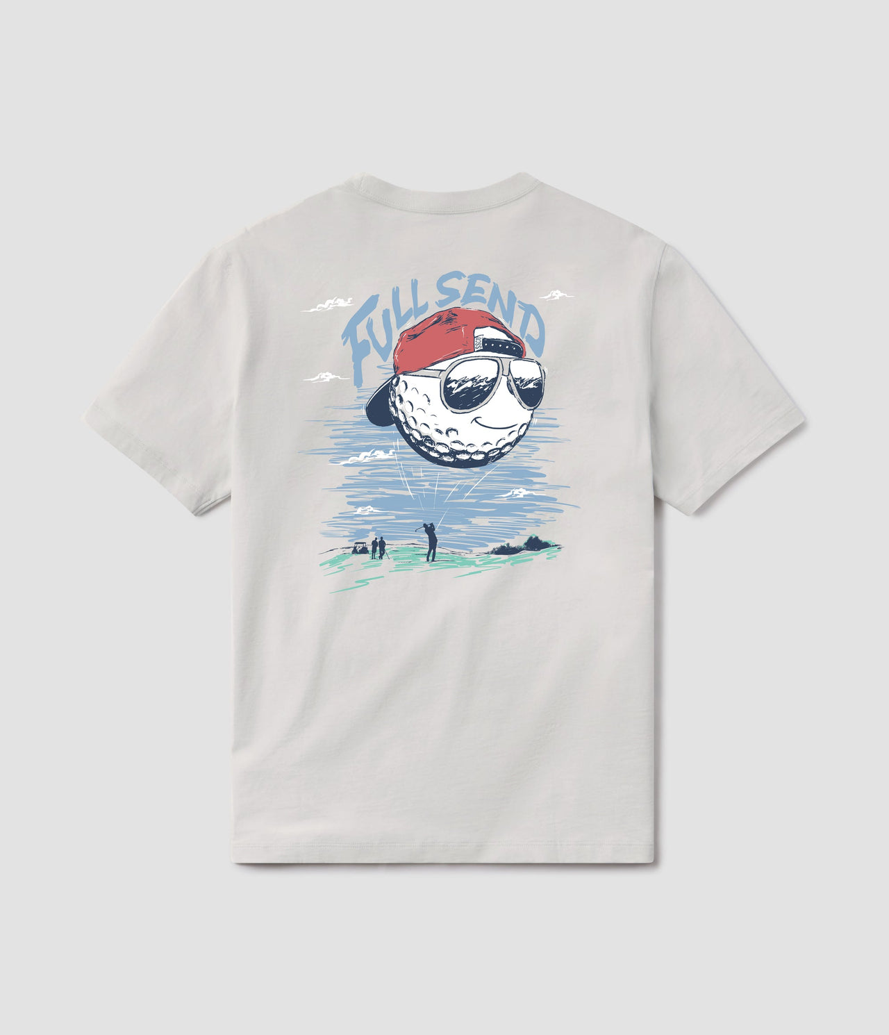 Full Send SS Tee - Oyster