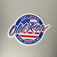 Thumbnail for Old Row USA Circle Logo Decal