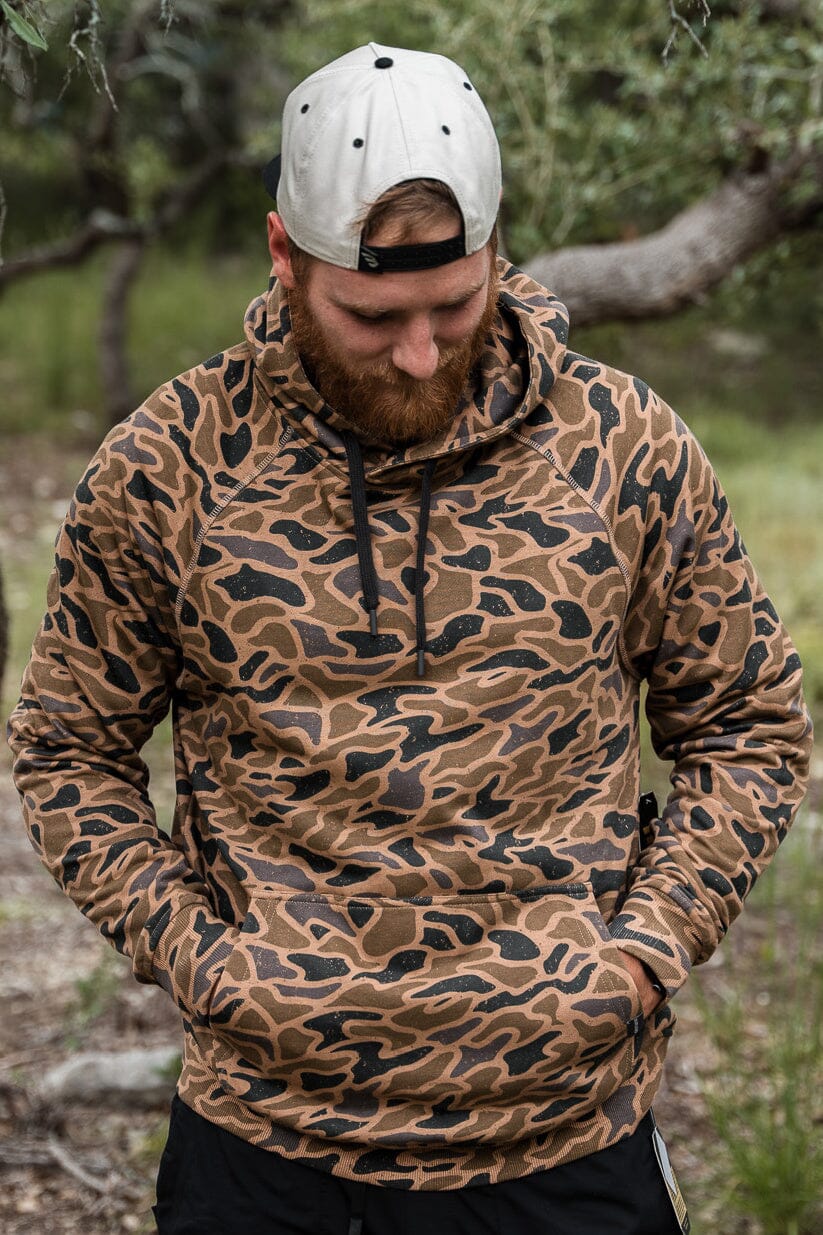 Burlebo Fleece Hoodie - Gauge Camo