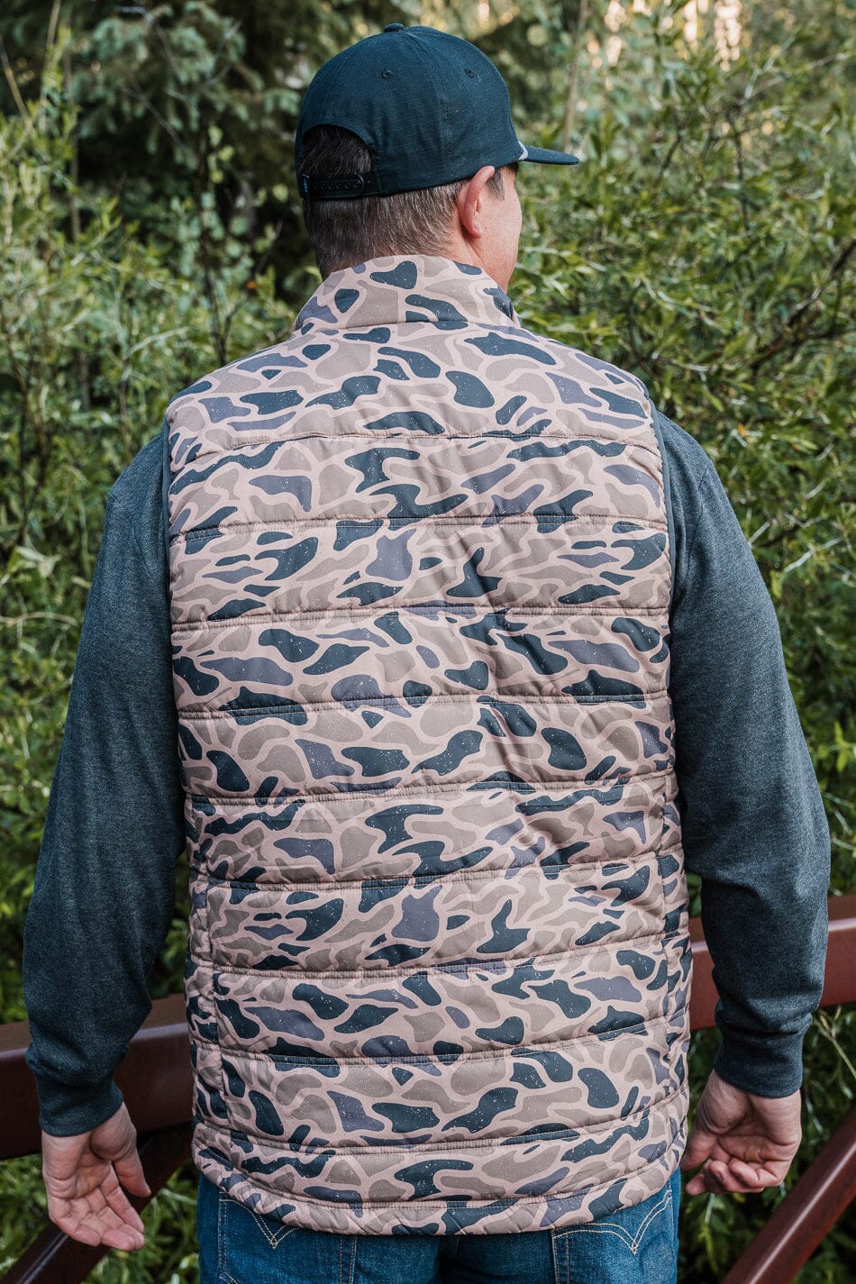 Guage Camo Puffer Vest