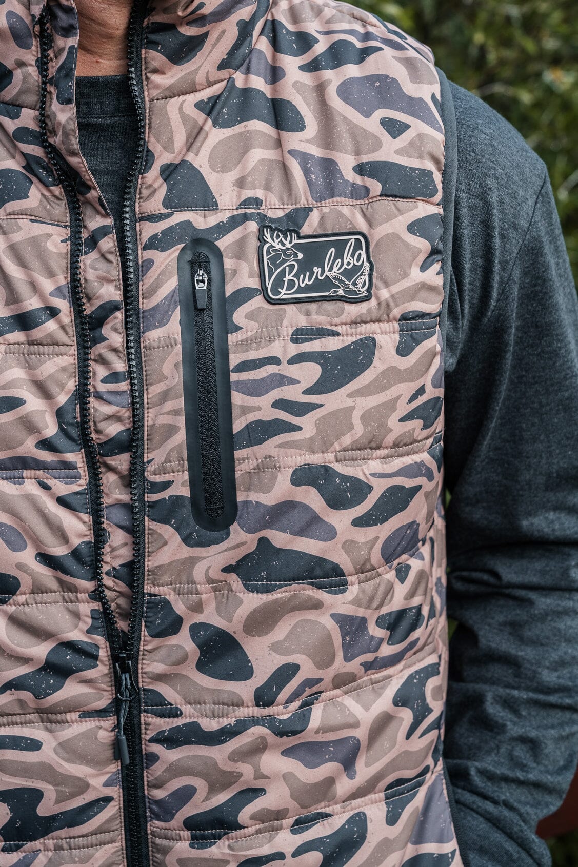 Guage Camo Puffer Vest