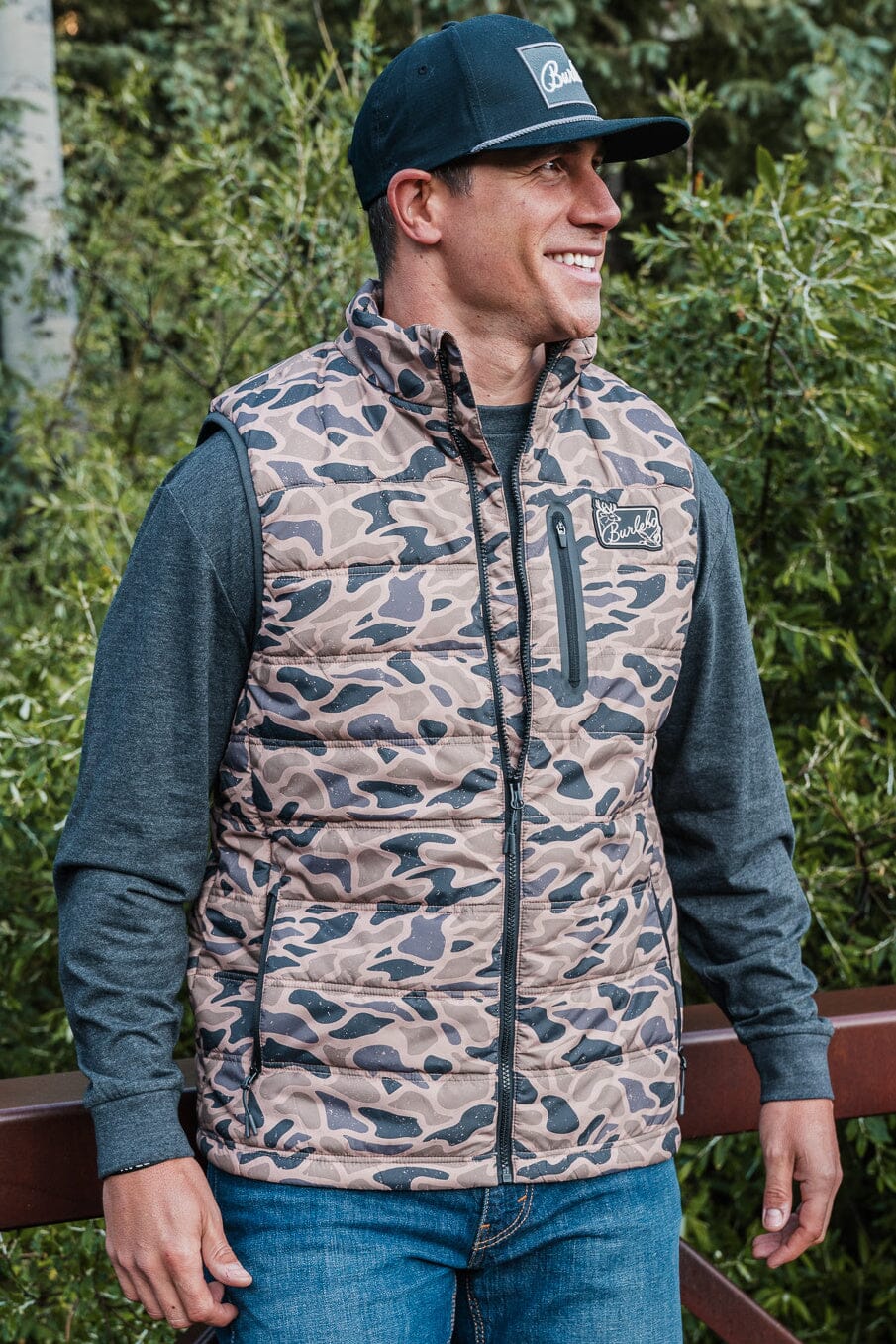 Guage Camo Puffer Vest