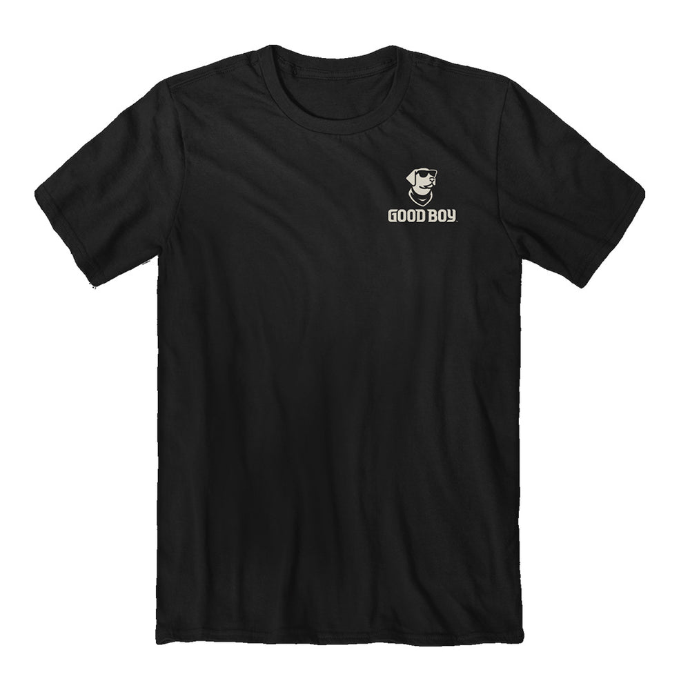 Good Boy Camo SS Tee - Black
