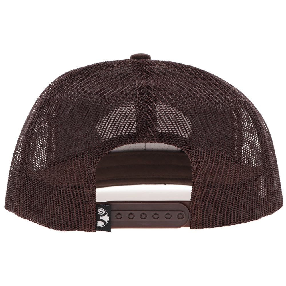 Hooey Cavvy Punchy Trucker Cap - Heather Brown