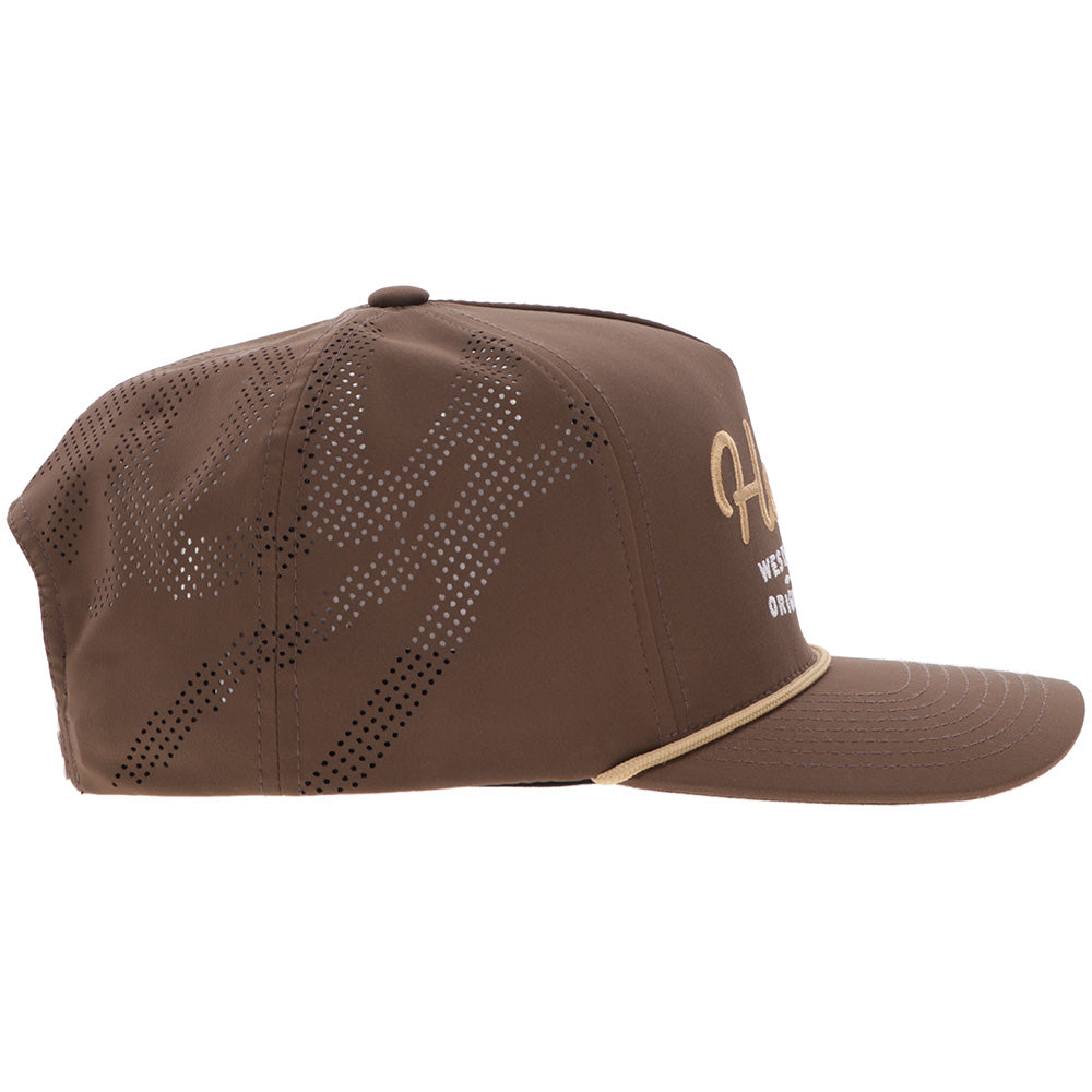 Hooey OG Logo Performance Rope Cap - Brown
