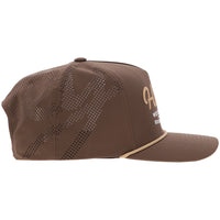 Thumbnail for Hooey OG Logo Performance Rope Cap - Brown