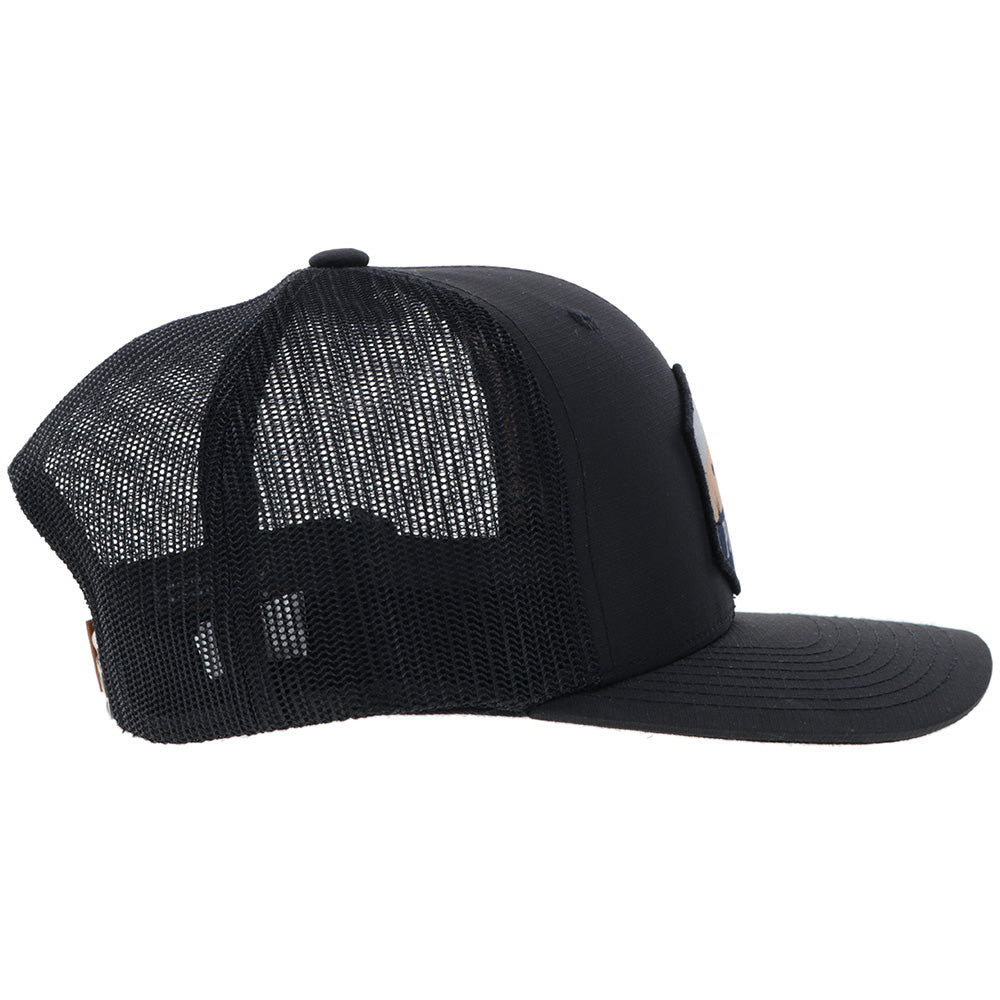 Hooey Ranchero Punchy Trucker Cap - Black