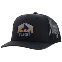 Thumbnail for Hooey Ranchero Punchy Trucker Cap - Black