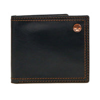 Thumbnail for Hooey Classic Smooth Black Bi-Fold Wallet