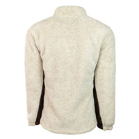 Thumbnail for Hooey Fleece Quarter Zip - Cream/Brown