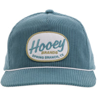 Thumbnail for The Local Hooey Cap - Teal Corduroy with White/Teal/Tan Patch