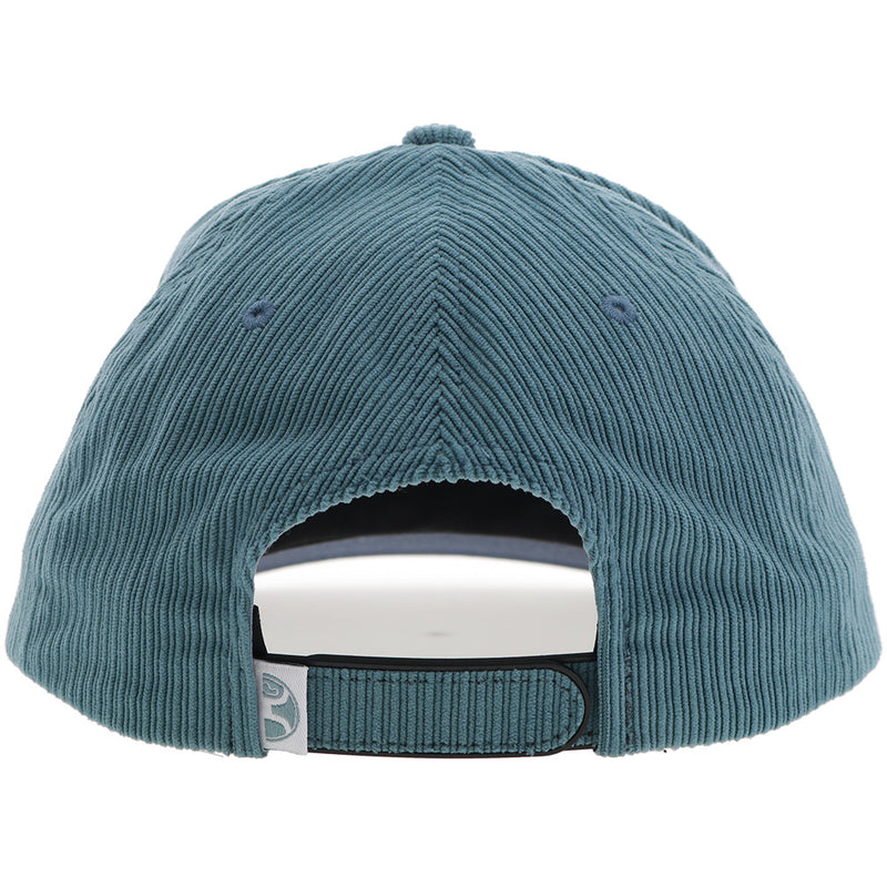 The Local Hooey Cap - Teal Corduroy with White/Teal/Tan Patch