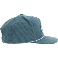 Thumbnail for The Local Hooey Cap - Teal Corduroy with White/Teal/Tan Patch