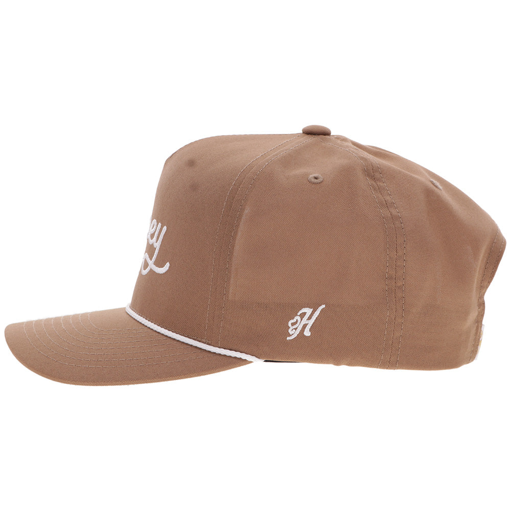 Hooey OG Logo Rope Cap - Light Brown