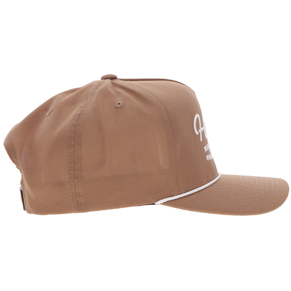 Hooey OG Logo Rope Cap - Light Brown
